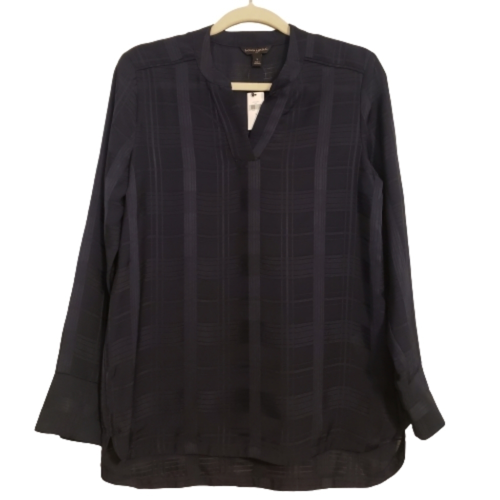 Banana Republic long sleeve sheer blouse size S NWT